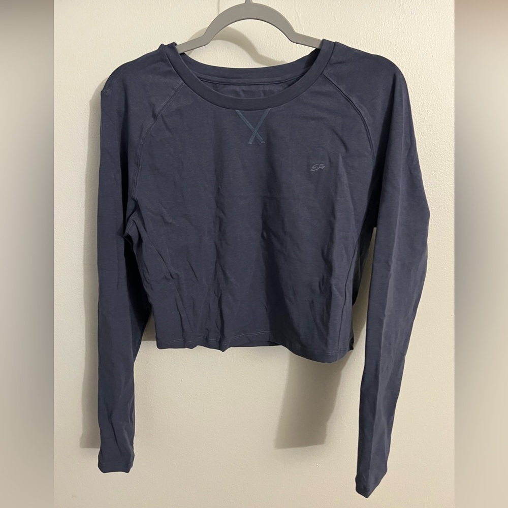 Ever Forward - Women's Cropped Athletic LS Tee - XL